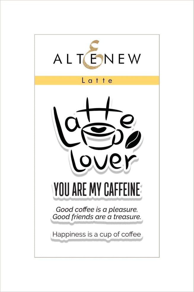Altenew Stamp & Die Bundle Z - Latte Stamp & Die Bundle
