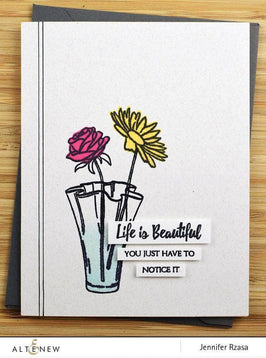 Altenew Stamp & Die Bundle Life is Beautiful Stamp & Die Bundle