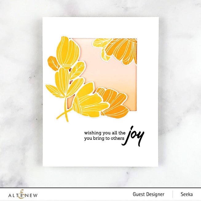 Altenew Stamp & Die Bundle Line Art Stamp & Die Bundle