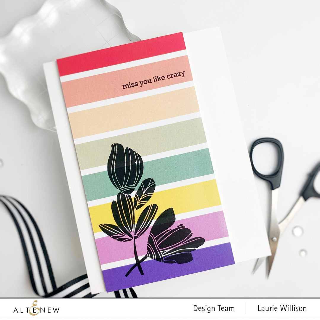 Altenew Stamp & Die Bundle Line Art Stamp & Die Bundle