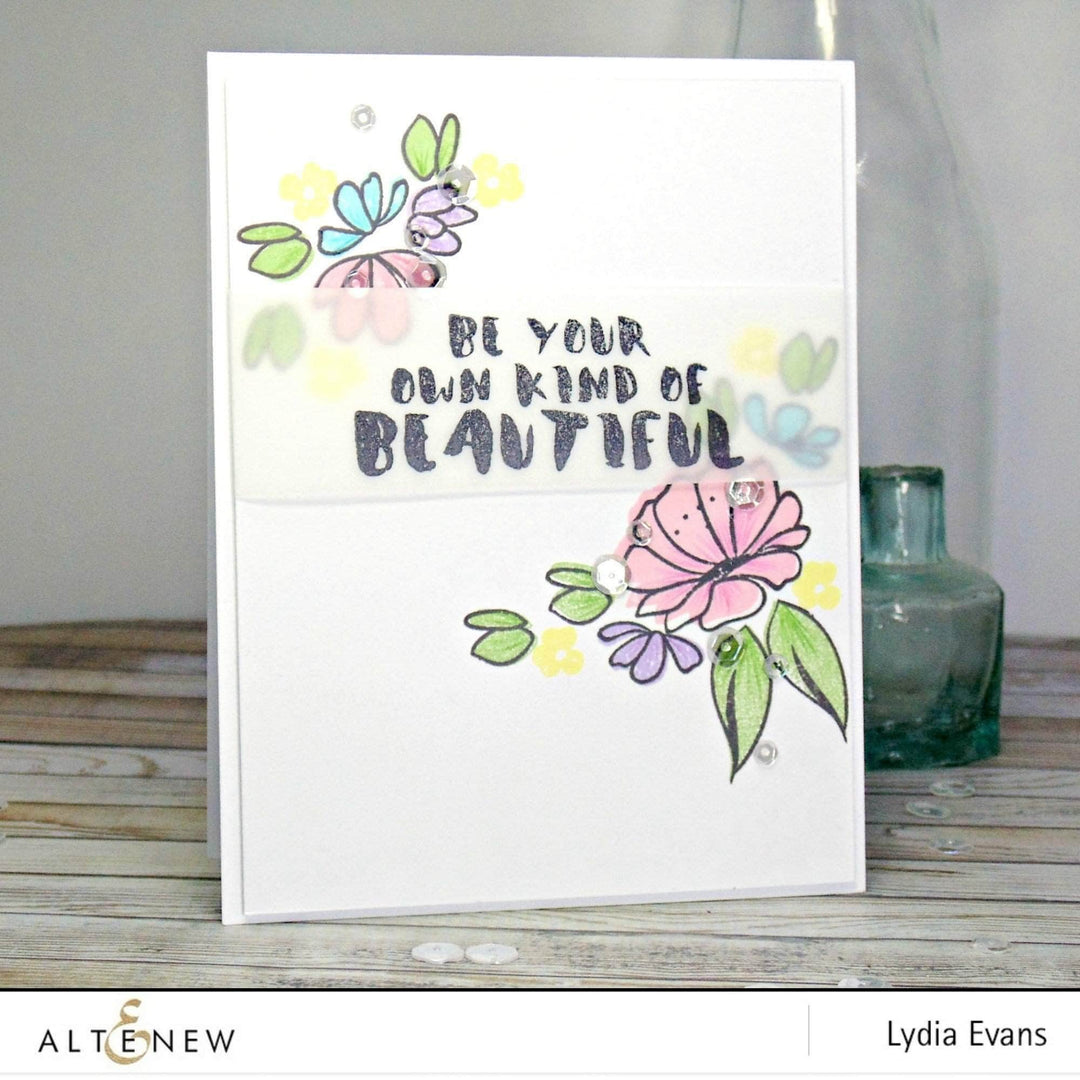 Altenew Stamp & Die Bundle Mini Blossoms Stamp & Die Bundle