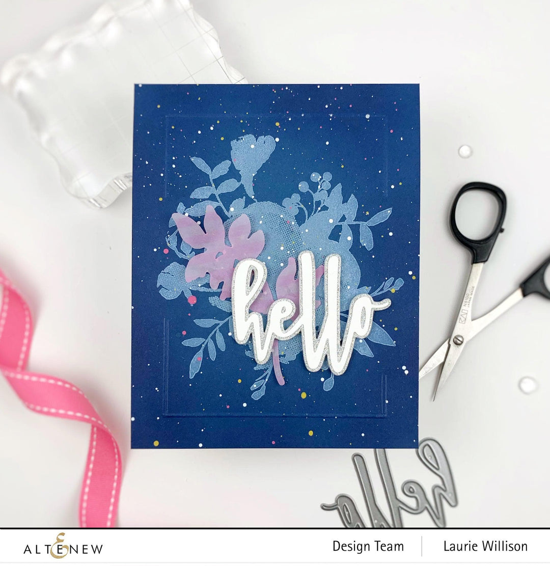 Altenew Stamp & Die Bundle Nature's Beauty Coordinating Stamp & Die Bundle
