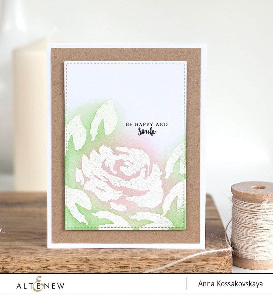 Altenew Stamp & Die Bundle Z - Painted Rose Stamp & Die Bundle