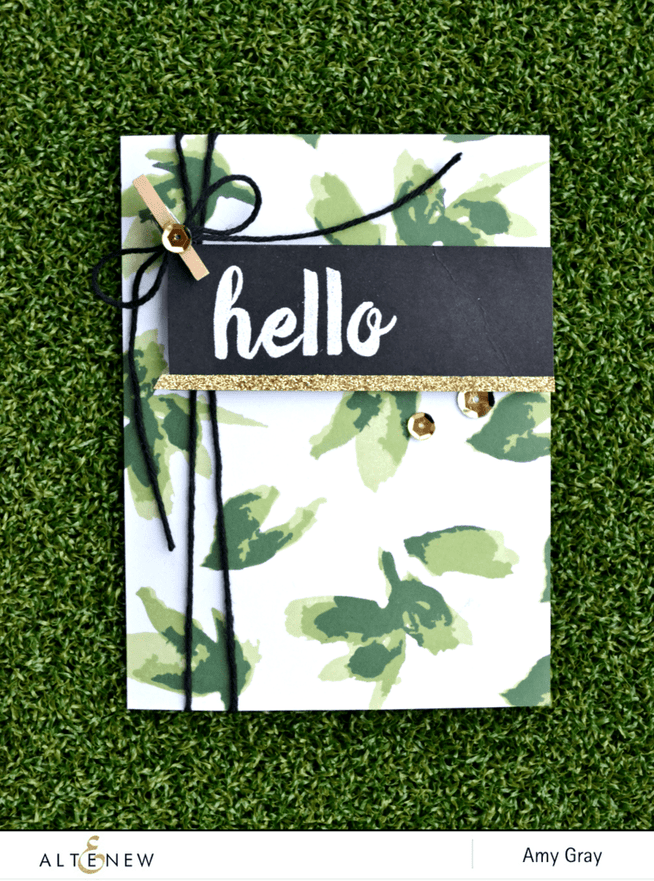 Altenew Stamp & Die Bundle Z - Painted Rose Stamp & Die Bundle