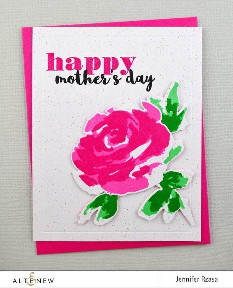 Altenew Stamp & Die Bundle Z - Painted Rose Stamp & Die Bundle