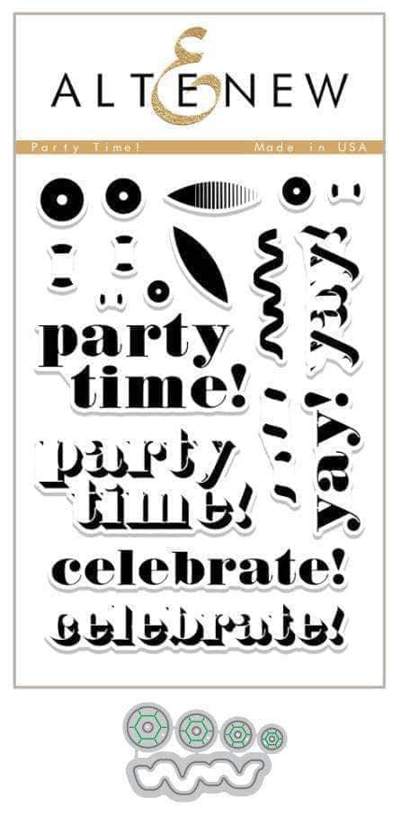 Altenew Stamp & Die Bundle Z - Party Time! Stamp & Die Bundle
