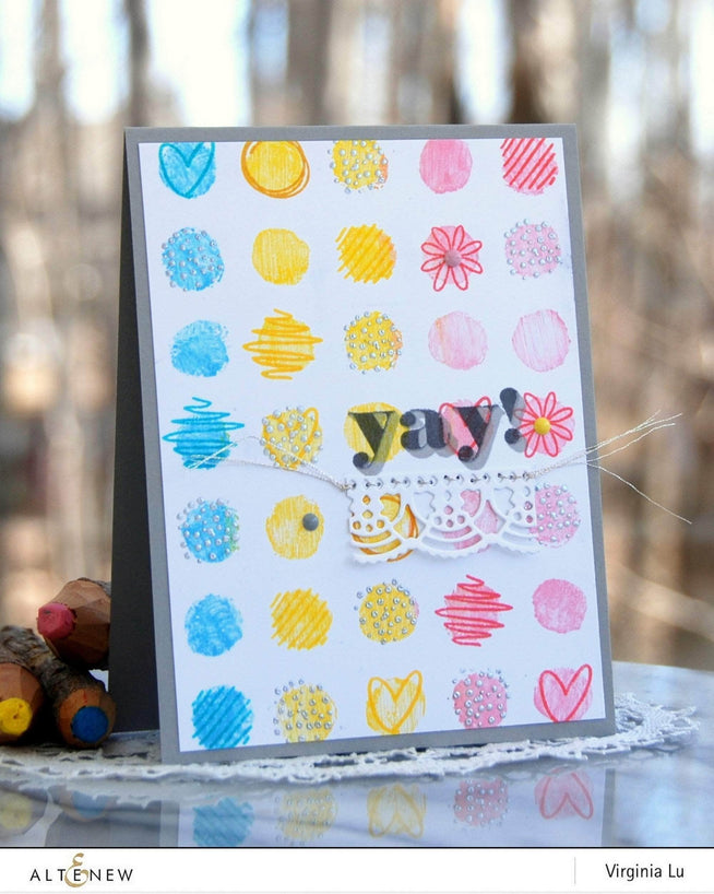 Altenew Stamp & Die Bundle Z - Party Time! Stamp & Die Bundle