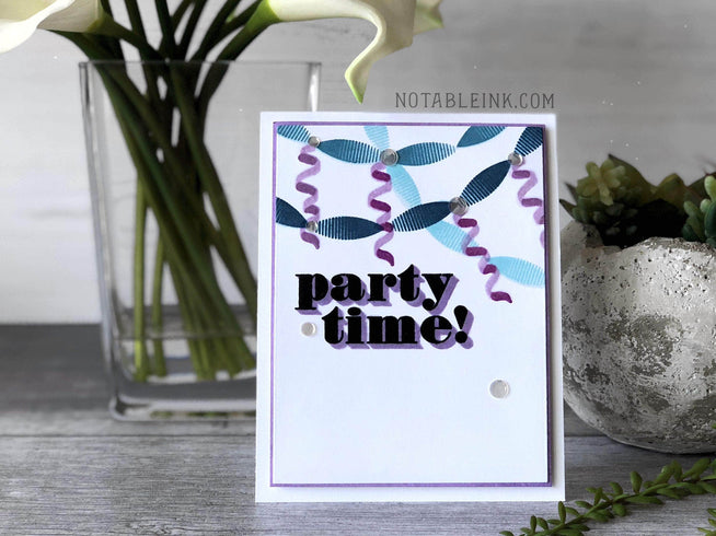 Altenew Stamp & Die Bundle Z - Party Time! Stamp & Die Bundle