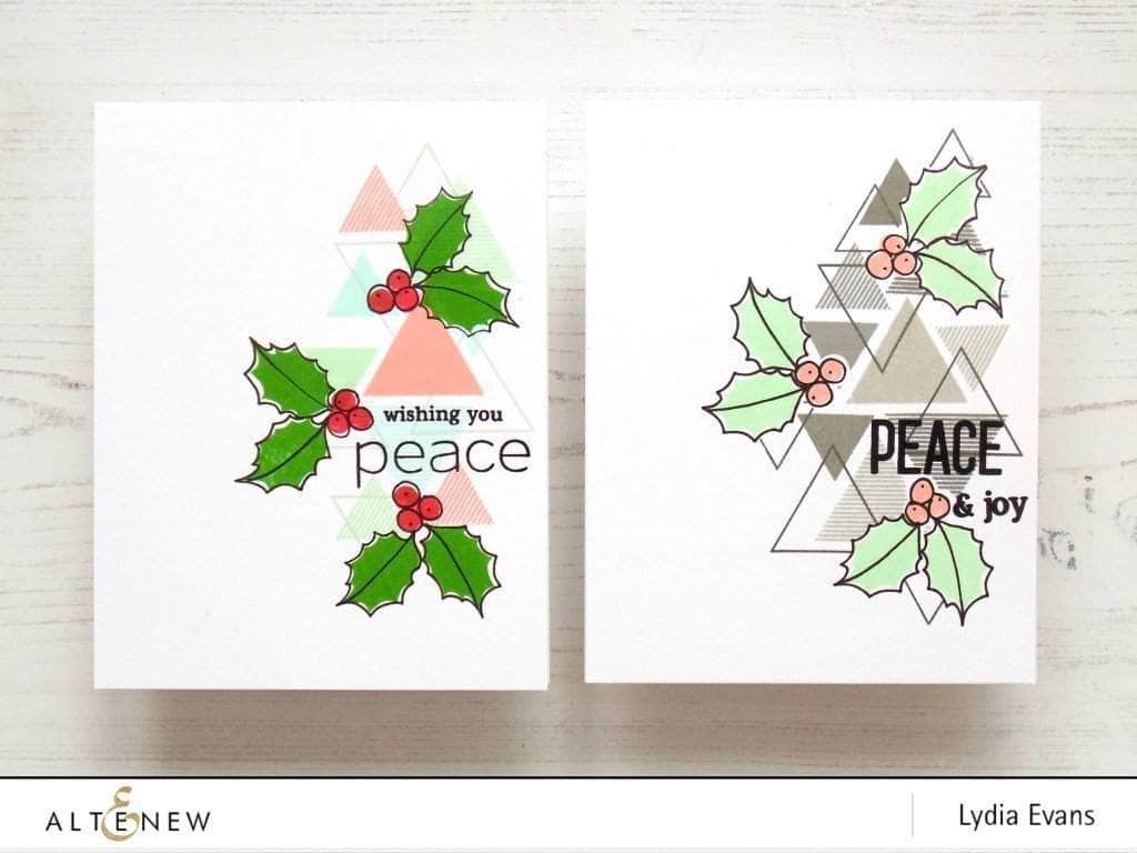 Altenew Stamp & Die Bundle Peaceful Wreath Stamp & Die Bundle