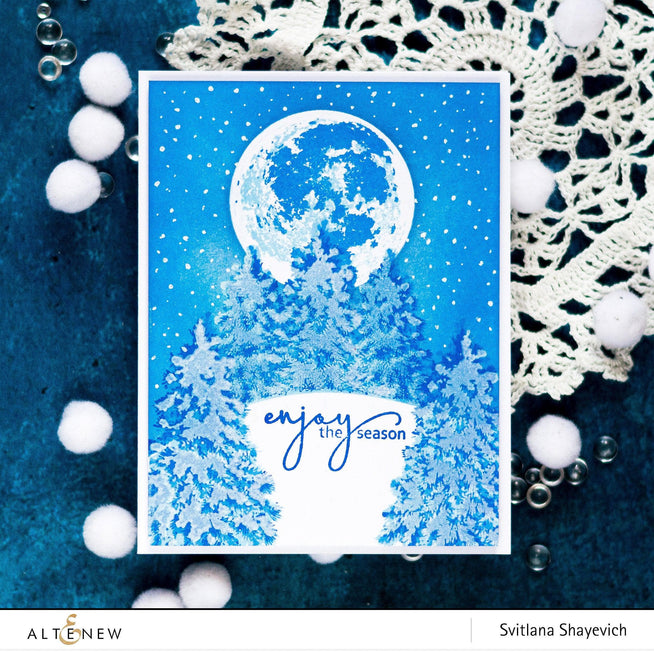 Altenew Stamp & Die Bundle Plentiful Pine Stamp & Die Bundle
