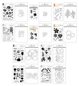 Altenew Stamp & Die Bundle October 2018 Coordinating Stamp & Die Bundle