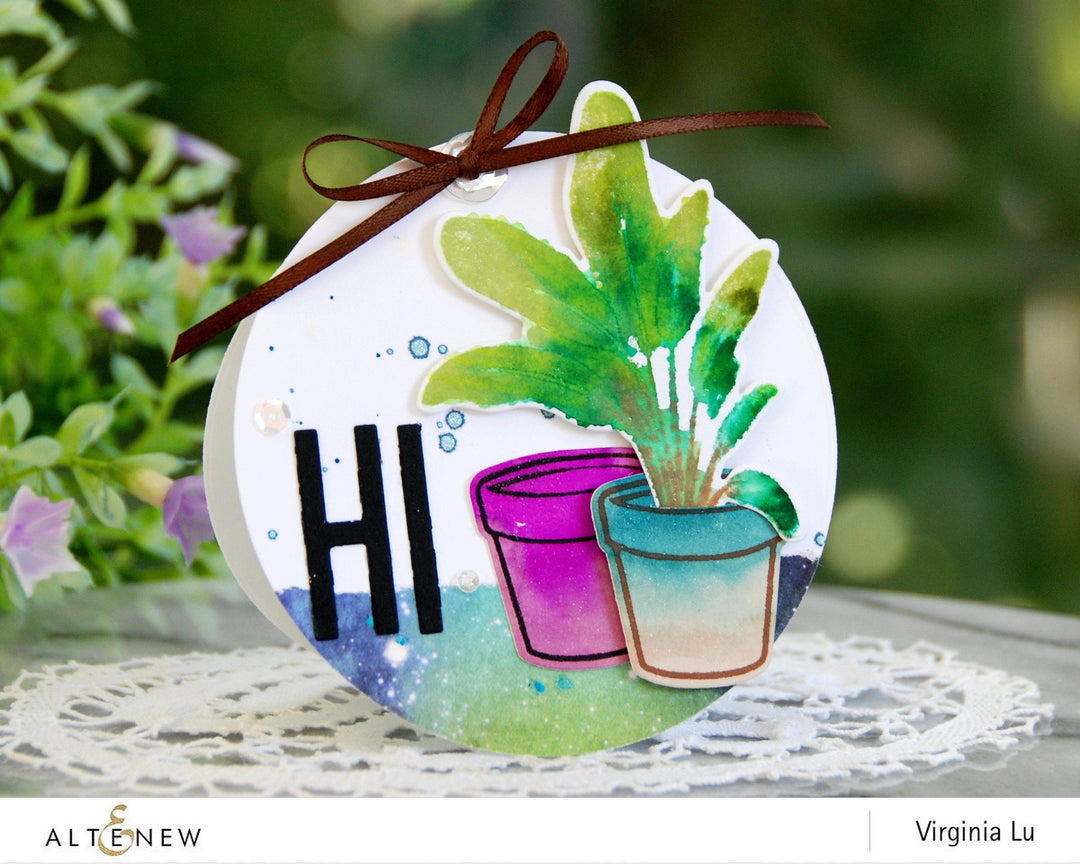 Altenew Stamp & Die Bundle Potted Plants Stamp & Die Bundle