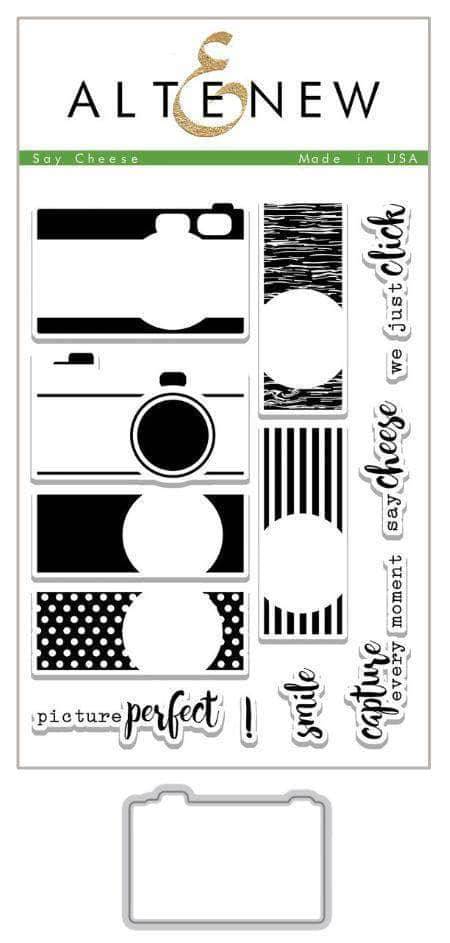 Retired - Say Cheese Stamp & Die Bundle - Altenew