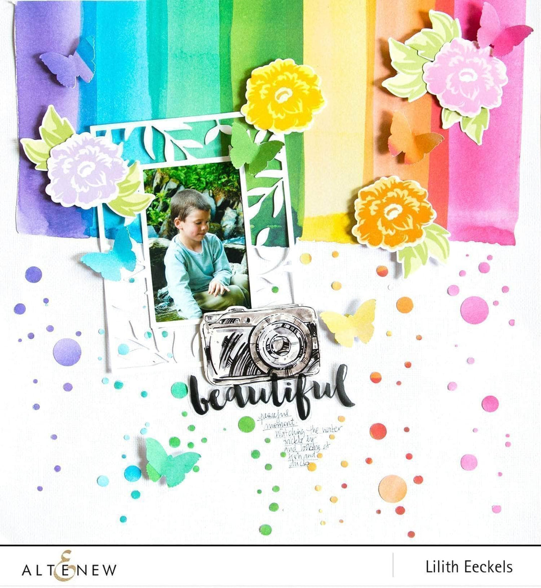 Altenew Stamp & Die Bundle Sew in Love Coordinating Stamp & Die Bundle