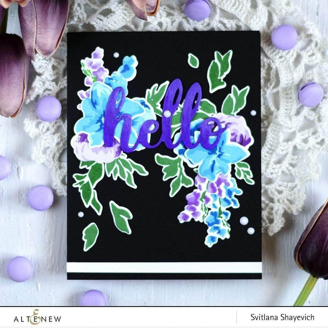 Altenew Stamp & Die Bundle Sew in Love Coordinating Stamp & Die Bundle