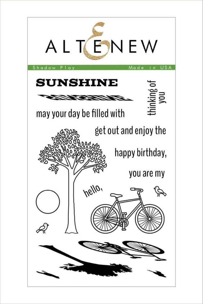 Altenew Stamp & Die Bundle Shadow Play Stamp & Die Bundle