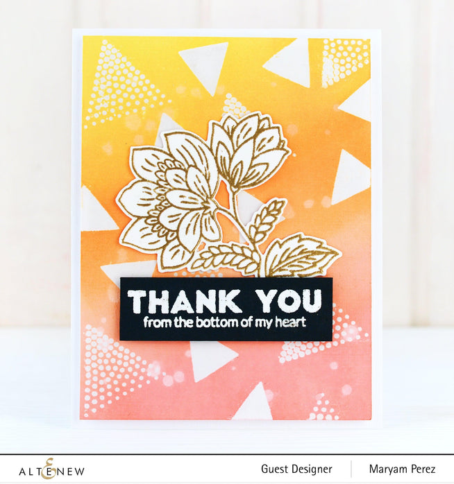 Altenew Stamp & Die Bundle Simply the Best Stamp & Die Bundle