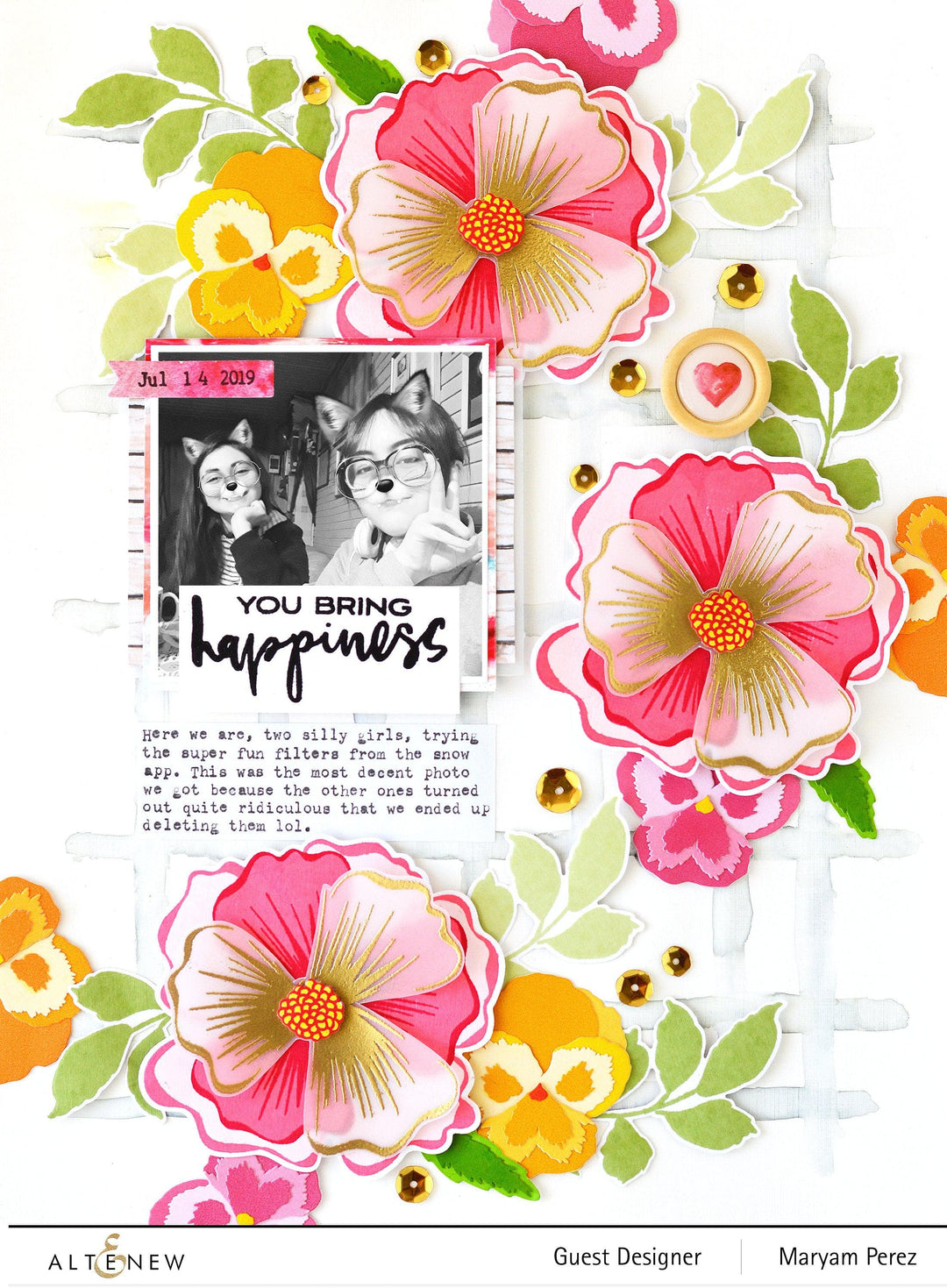 Altenew Stamp & Die Bundle Simply the Best Stamp & Die Bundle