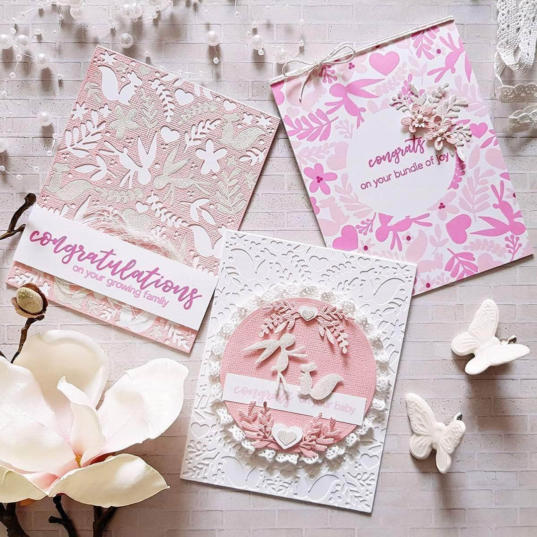 Altenew Stamp & Die Bundle Spring Fling Stamp & Die Bundle