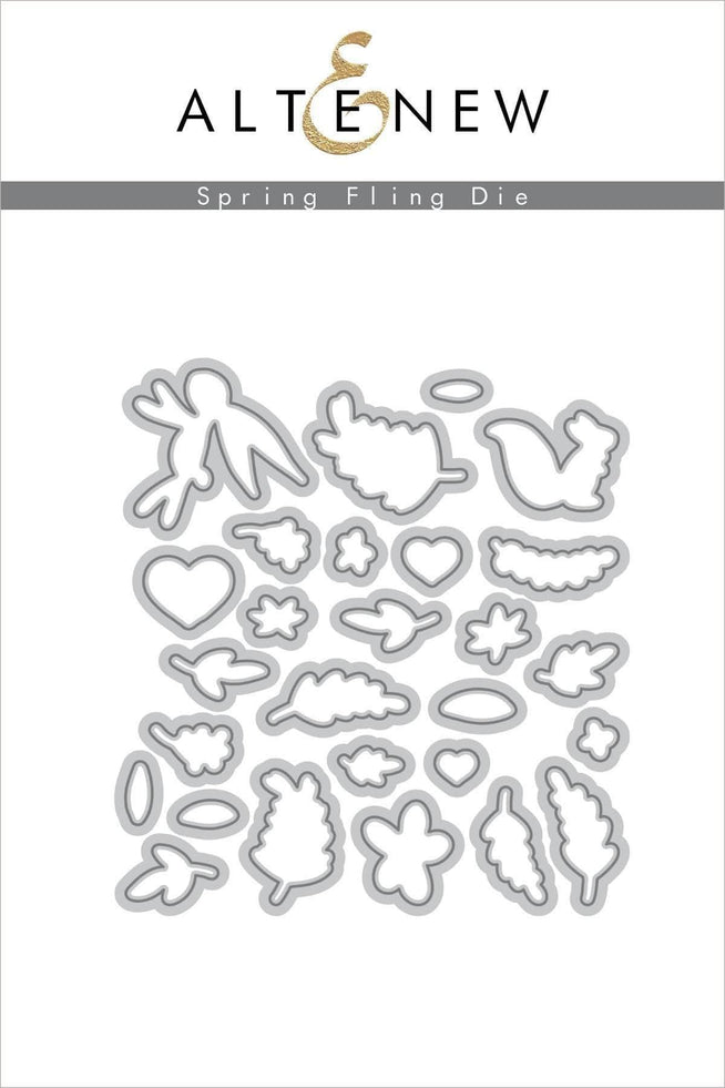 Altenew Stamp & Die Bundle Spring Fling Stamp & Die Bundle