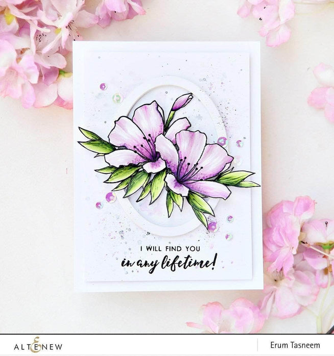 Altenew Stamp & Die Bundle Springtime Azalea Stamp & Die Bundle