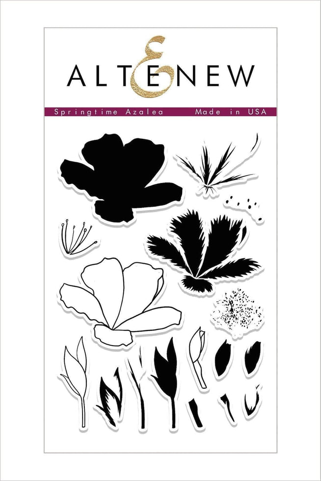 Altenew Stamp & Die Bundle Springtime Azalea Stamp & Die Bundle