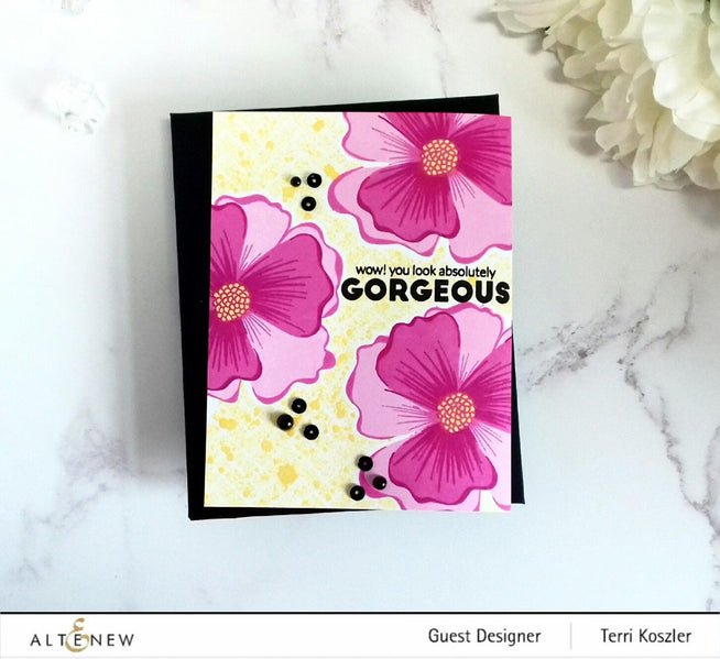 Altenew Stamp & Die Bundle Stamped & Sketched Coordinating Stamp & Die Bundle