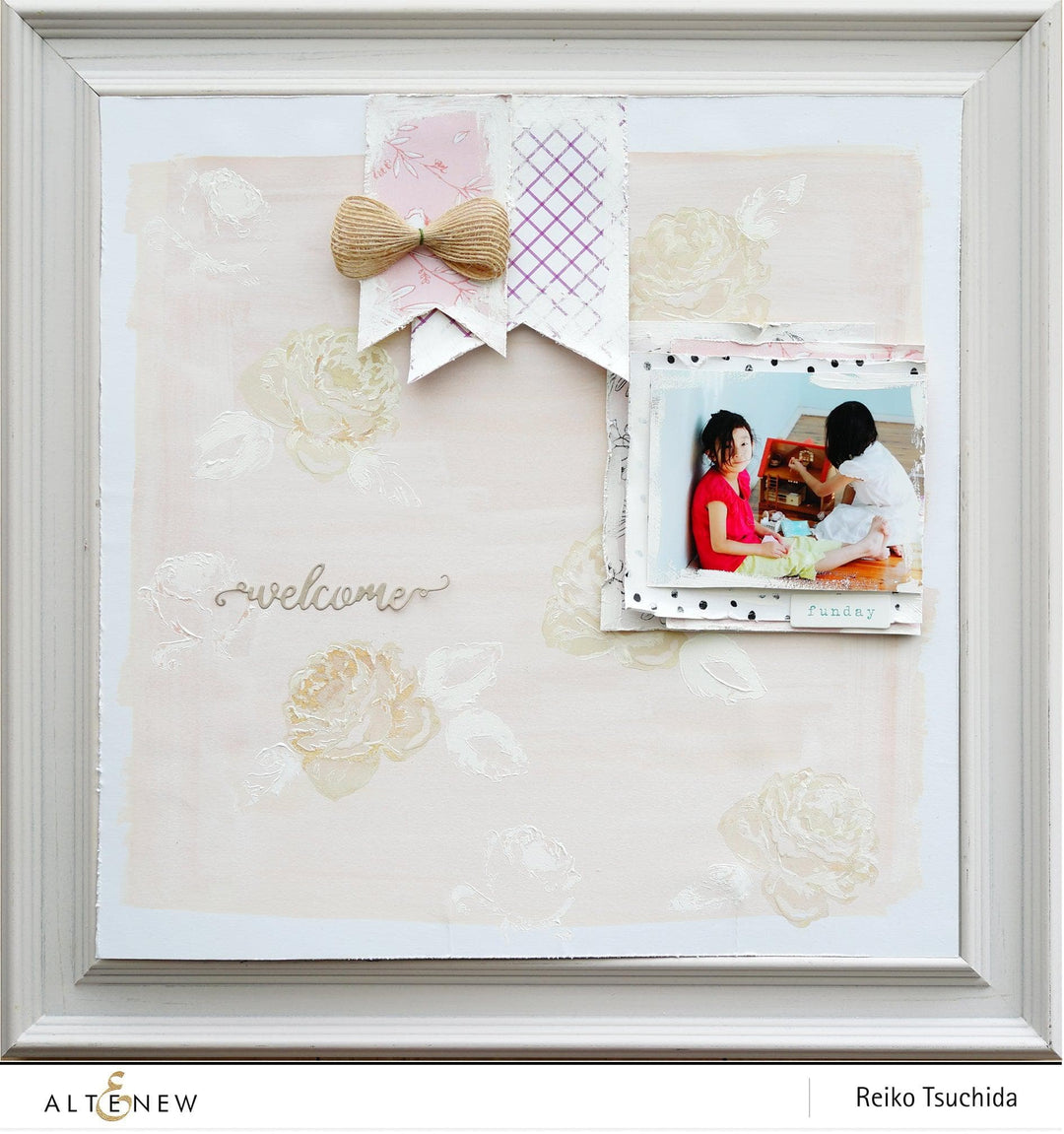 Altenew Stamp & Die Bundle Stamped & Sketched Coordinating Stamp & Die Bundle