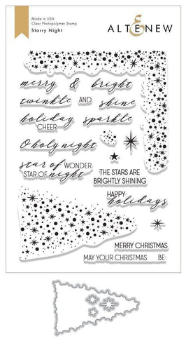Altenew Stamp & Die Bundle Starry Night Stamp & Die Bundle