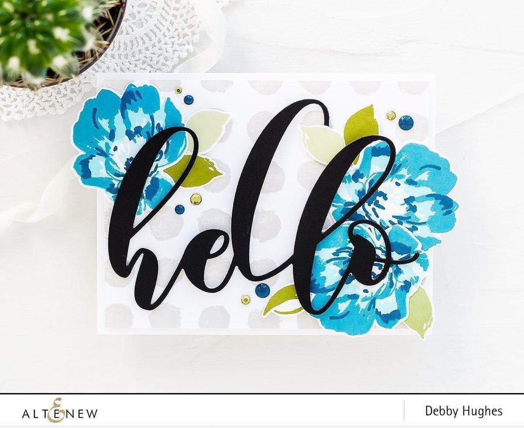 Altenew Stamp & Die Bundle Strength Blooms Stamp & Die Bundle