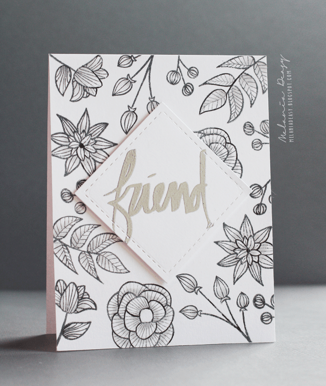 Altenew Stamp & Die Bundle Striped Florals Stamp & Die Bundle
