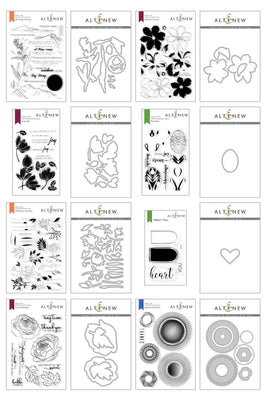 Altenew Stamp & Die Bundle Sweet & Fabulous Coordinating Stamp & Die Bundle