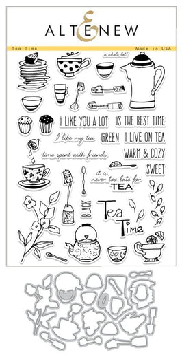 Altenew Stamp & Die Bundle Tea Time Stamp & Die Bundle