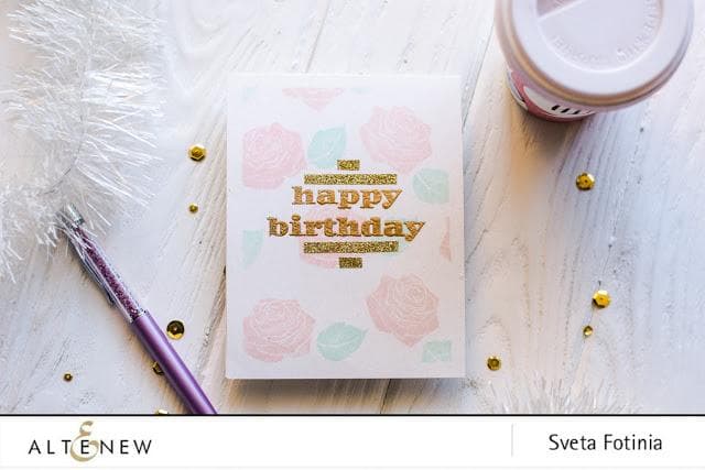 Altenew Stamp & Die Bundle Z - Unique and Lovely Stamp & Die Bundle