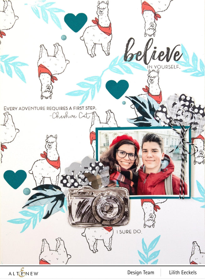 Altenew Stamp & Die Bundle Watercolor Roses Stamp & Die Bundle