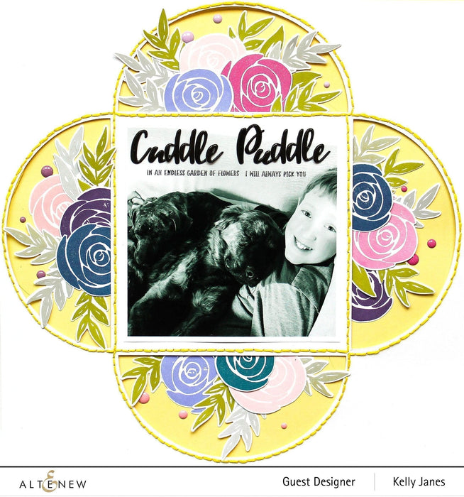 Altenew Stamp & Die Bundle Watercolor Roses Stamp & Die Bundle