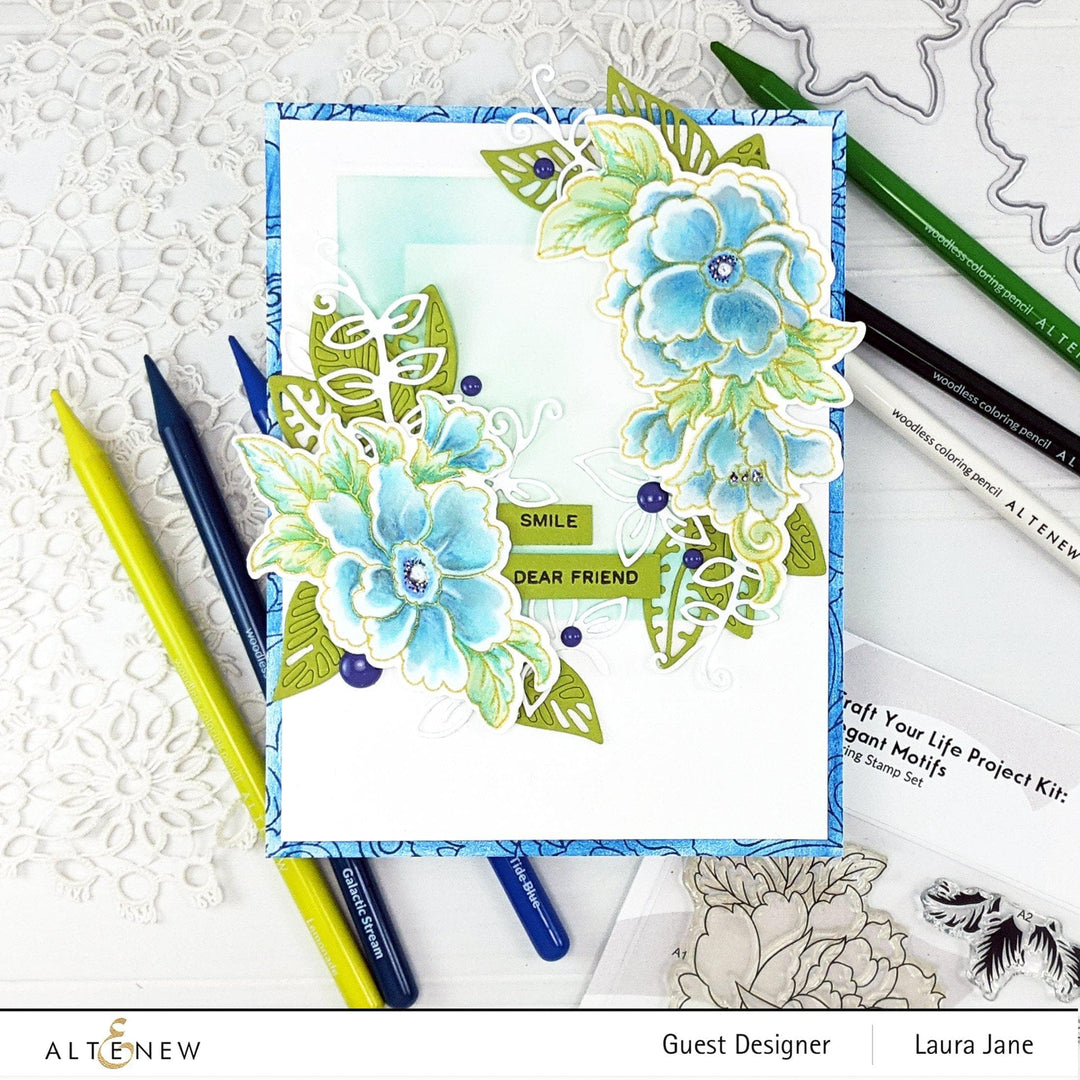 Altenew Stamp & Die Bundle Whimsical Motif Stamp & Die Bundle
