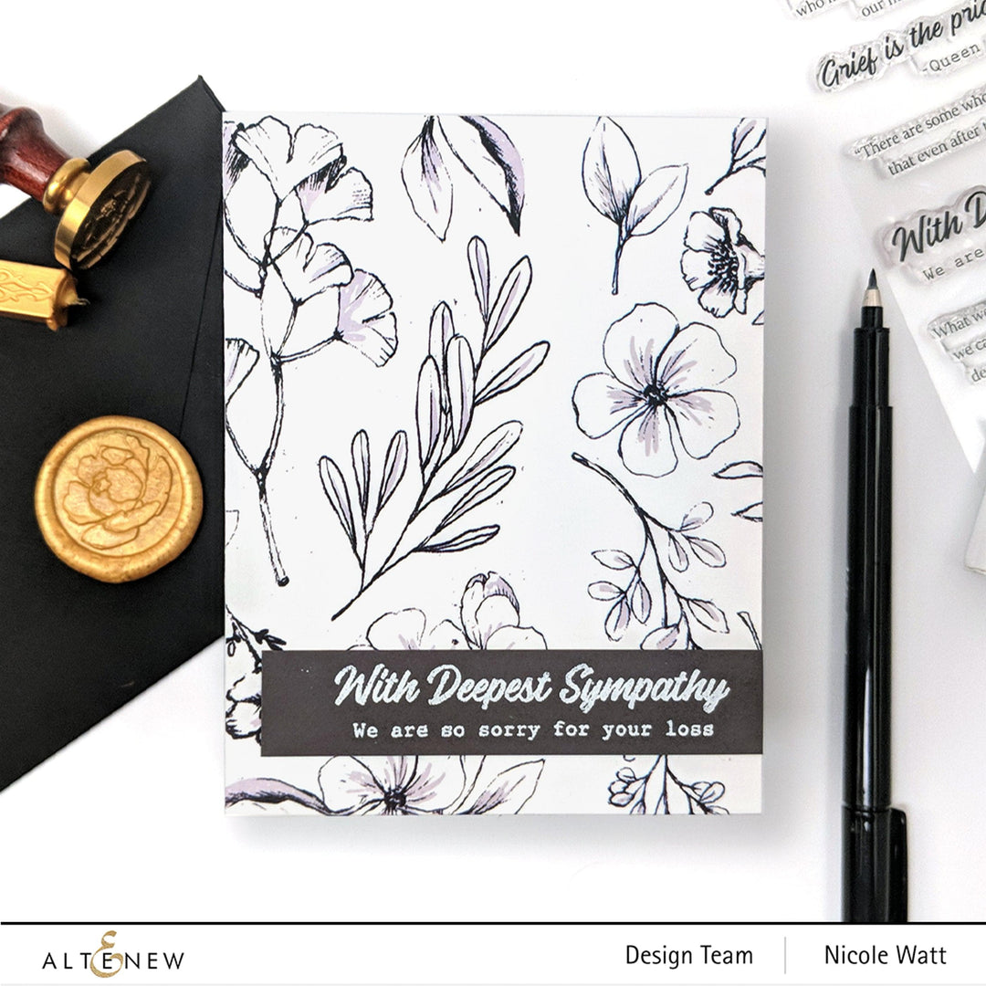 Altenew Stamp & Die Bundle Wild and Free Stamp & Die Bundle