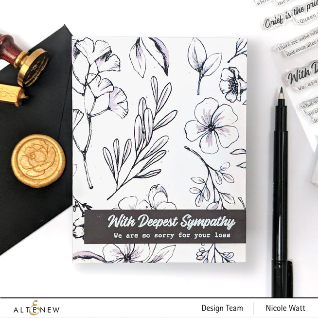 Altenew Stamp & Die Bundle Wild and Free Stamp & Die Bundle