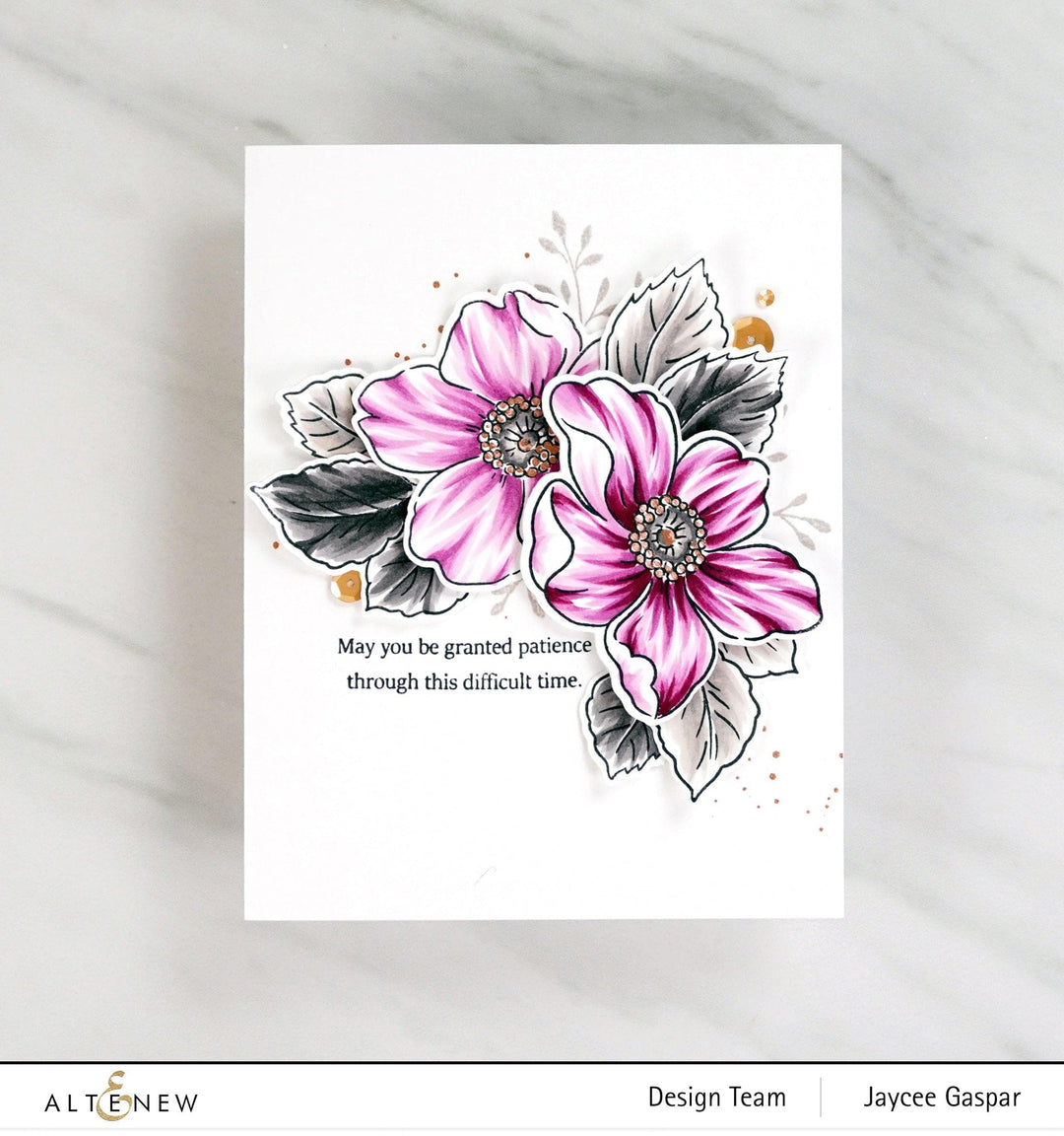 Altenew Stamp & Die Bundle Wild and Free Stamp & Die Bundle