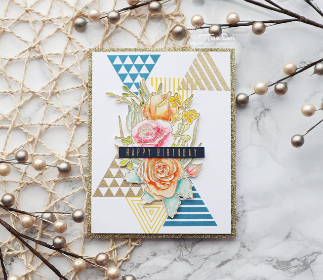 Altenew Stamp & Die Bundle Wild and Free Stamp & Die Bundle