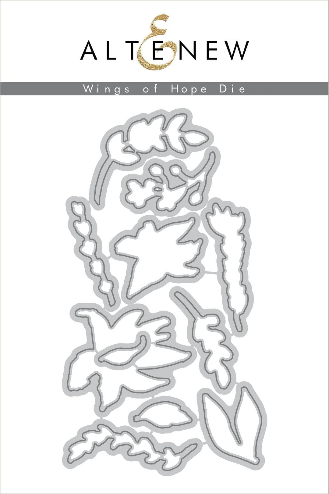 Altenew Stamp & Die Bundle Wings of Hope Stamp & Die Bundle