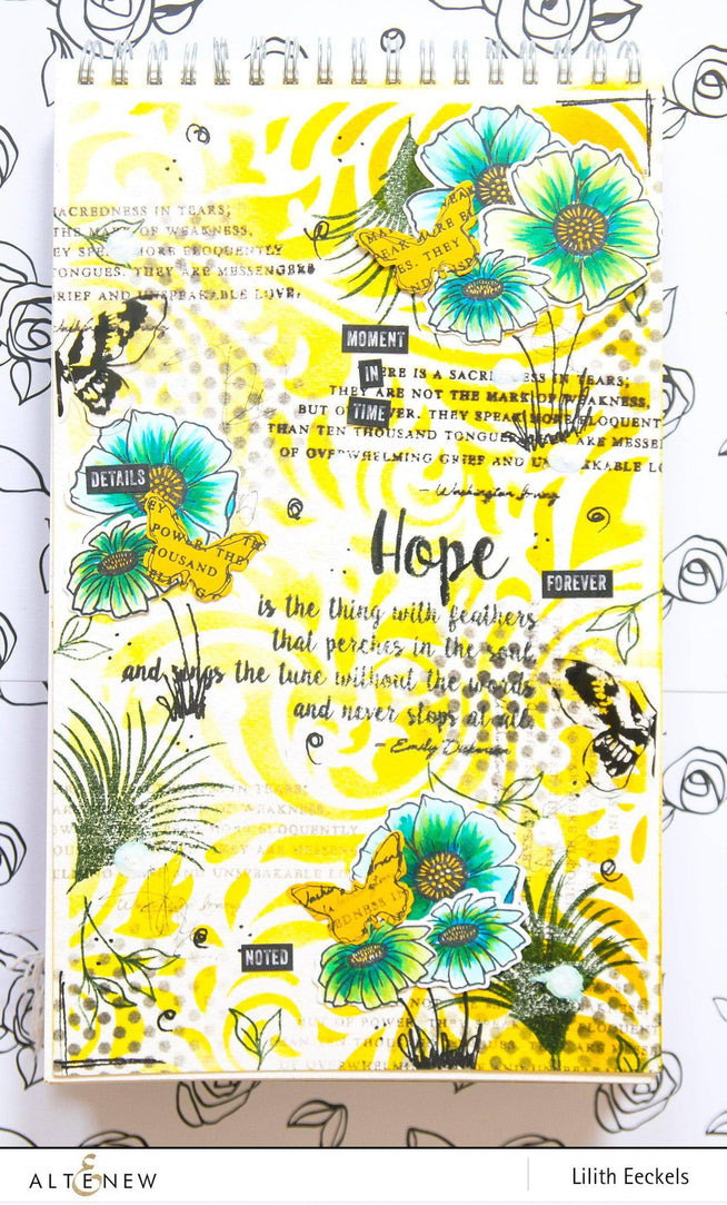 Altenew Stamp & Die Bundle Wings of Hope Stamp & Die Bundle