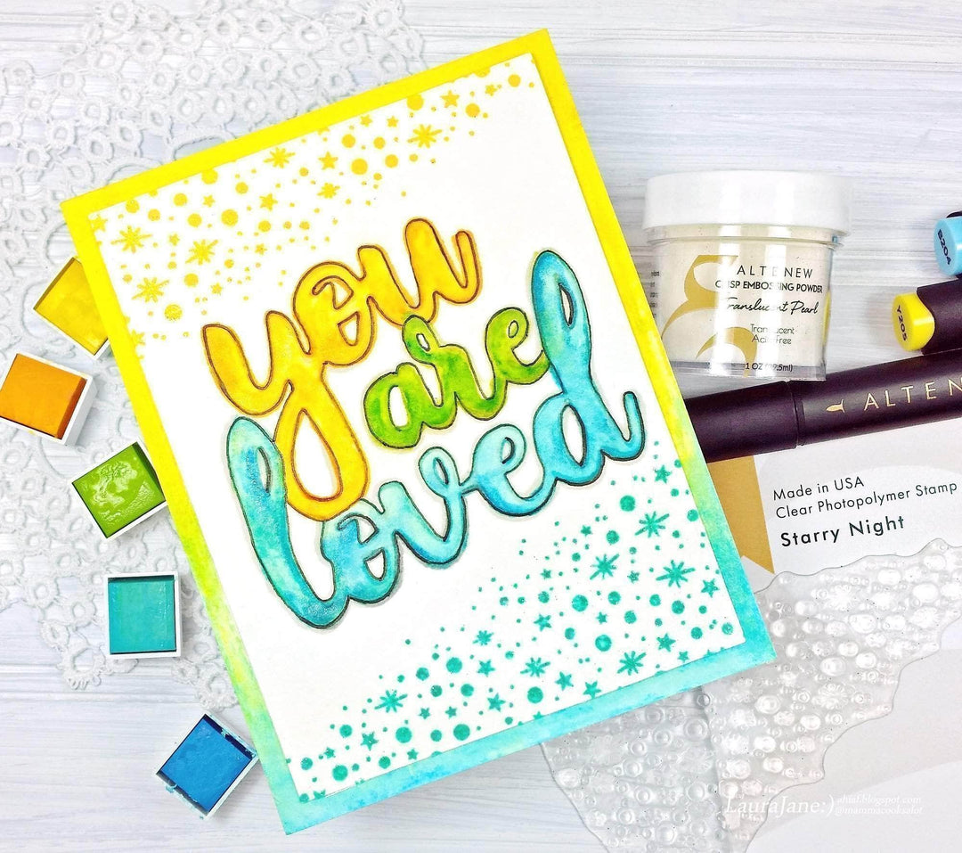 Altenew Stamp & Die Bundle Winter Memories Coordinating Stamp & Die Bundle