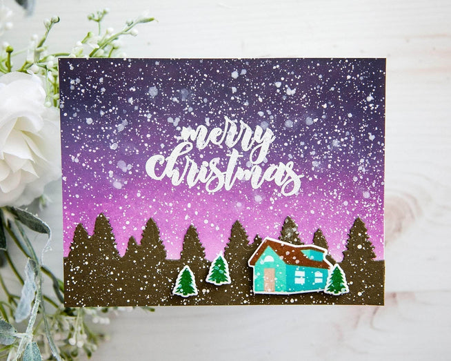 Altenew Stamp & Die Bundle Winter Memories Coordinating Stamp & Die Bundle