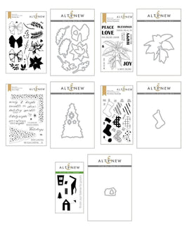 Altenew Stamp & Die Bundle Winter Memories Coordinating Stamp & Die Bundle