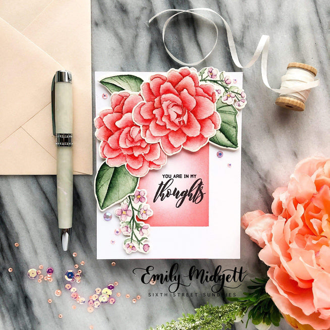 Altenew Stamp & Die Bundle Wispy Begonia Stamp & Die Bundle