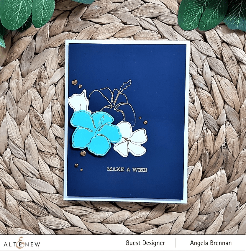 Altenew Stamp & Die & Hot Foil Plate Bundle Linear Life: Tropical Garden Stamp & Die & Hot Foil Plate Bundle