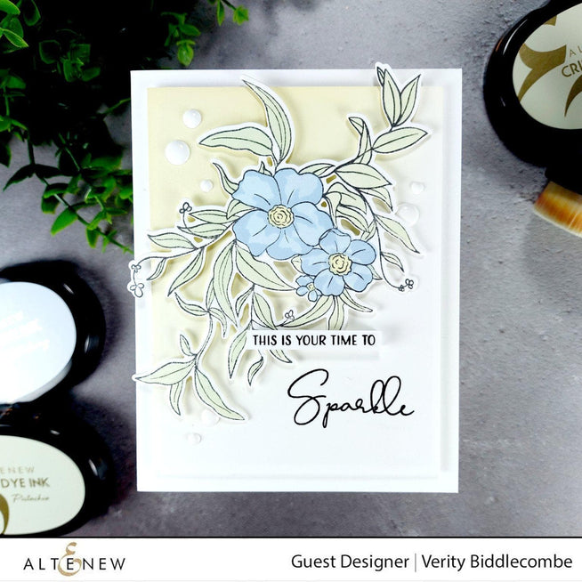 Altenew Stamp & Die & Hot Foil Plate Bundle Sparkle Bright Stamp & Die & Hot Foil Plate Bundle