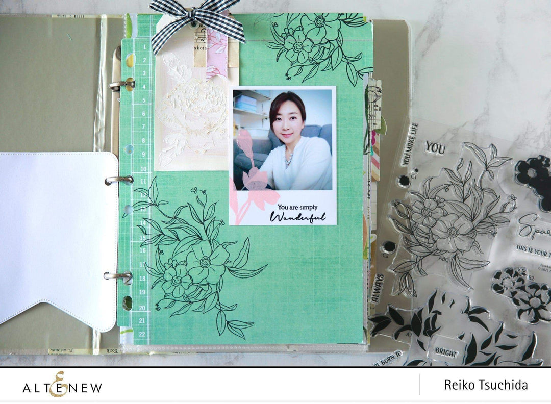 Altenew Stamp & Die & Hot Foil Plate Bundle Sparkle Bright Stamp & Die & Hot Foil Plate Bundle
